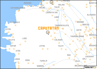 map of Caputatan