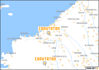 map of Caputatan