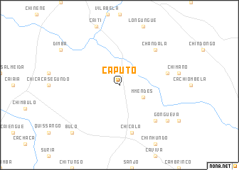 map of Caputo