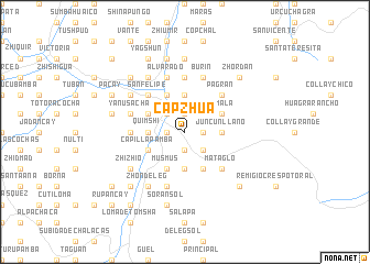 map of Capzhua