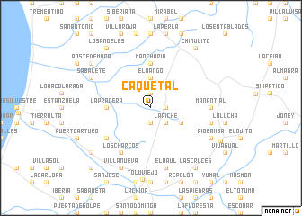 map of Caquetal