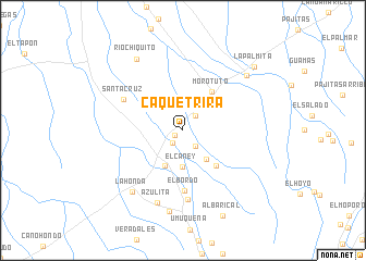 map of Caquetrira