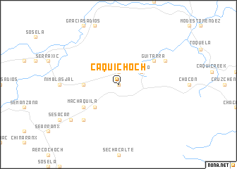 map of Caquichoch