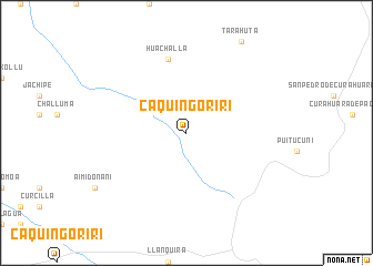 map of Caquingoriri