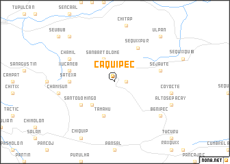 map of Caquipec