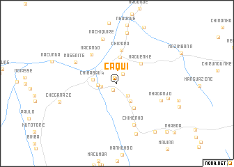 map of Caqui