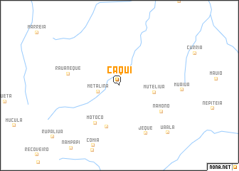 map of Caqui