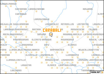 map of Carabalí