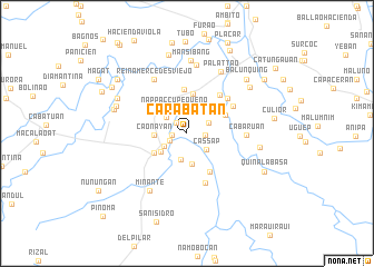 map of Carabatan