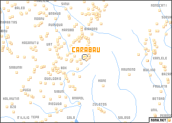 map of Carabau