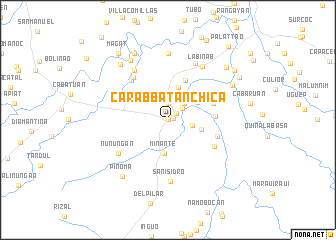 map of Carabbatan Chica