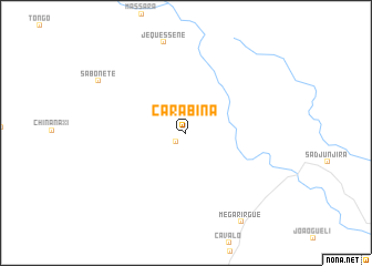 map of Carabina