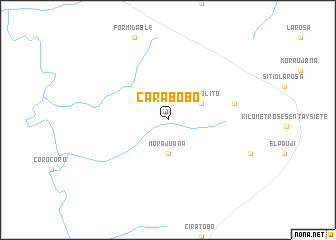 map of Carabobo