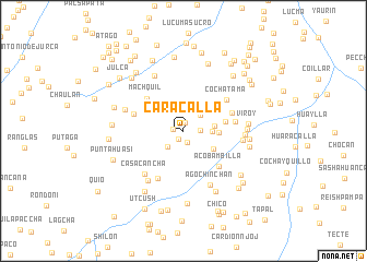 map of Caracalla