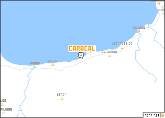 map of Caracal