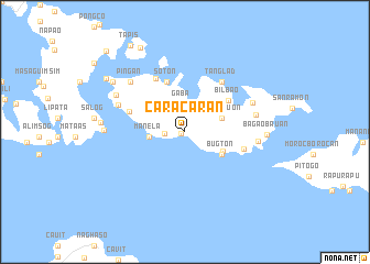 map of Caracaran