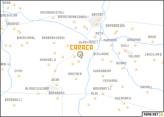 map of Çǝrǝcǝ