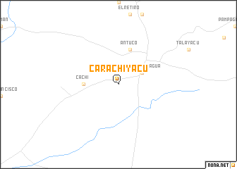 map of Carachi Yacú