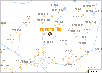 map of Carachuma
