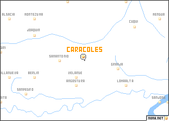 map of Caracoles