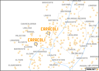 map of Caracolí