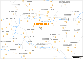 map of Caracolí