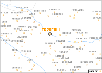 map of Caracolí
