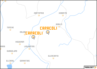 map of Caracolí