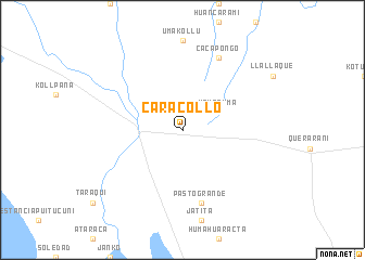 map of Caracollo