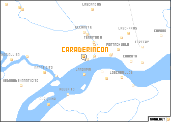 map of Cara de Rincón