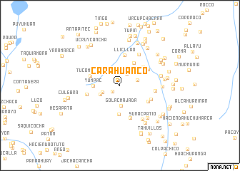 map of Carahuanco