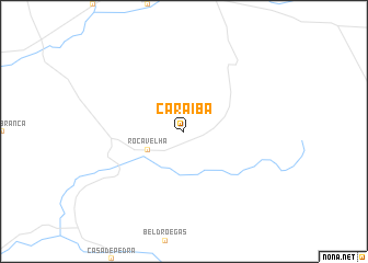 map of Caraíba