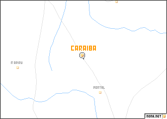 map of Caraíba