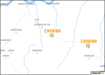 map of Caraíba