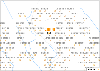map of Cá Rải