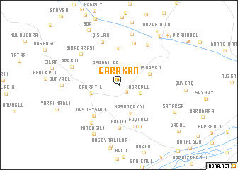 map of Çǝrǝkǝn