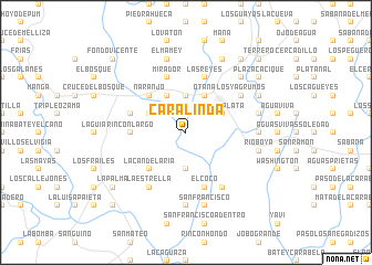 map of Caralinda