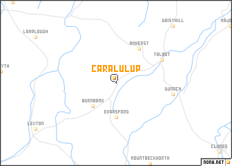 map of Caralulup