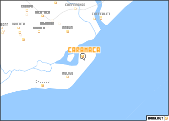 map of Caramaca