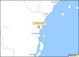 map of Caramay