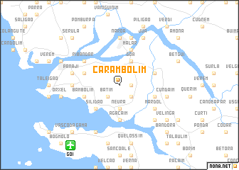 map of Carambolim