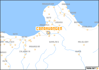map of Caramuangen