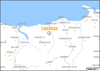 map of Caranas
