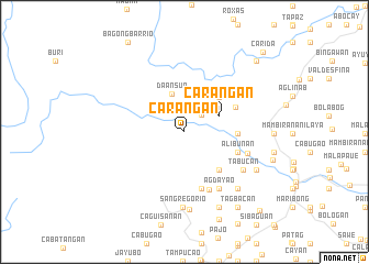 map of Carangan