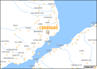 map of Carangan