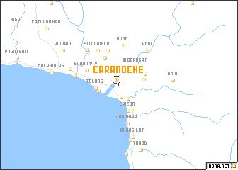 map of Caranoche