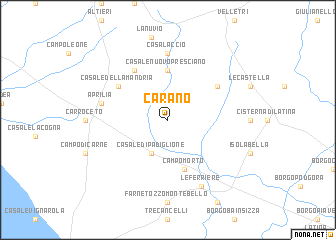 map of Carano