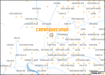 map of Caranquecunda