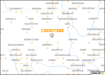 map of Carantabá