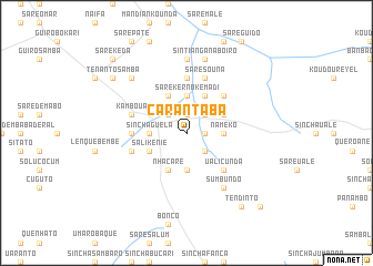 map of Carantabá